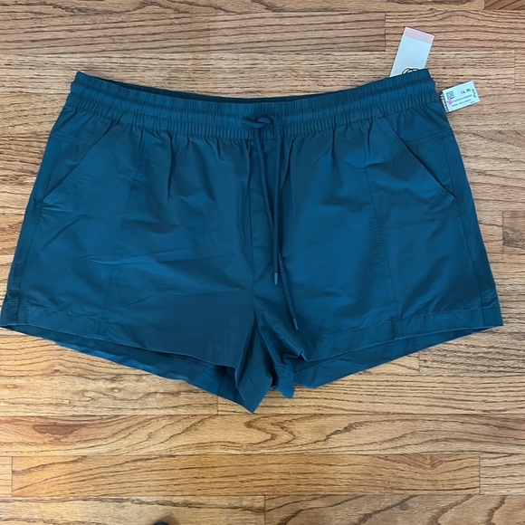 Calia swim high rise utility board short deep Aqua women’s size 1X swim summer - Picture 1 of 6